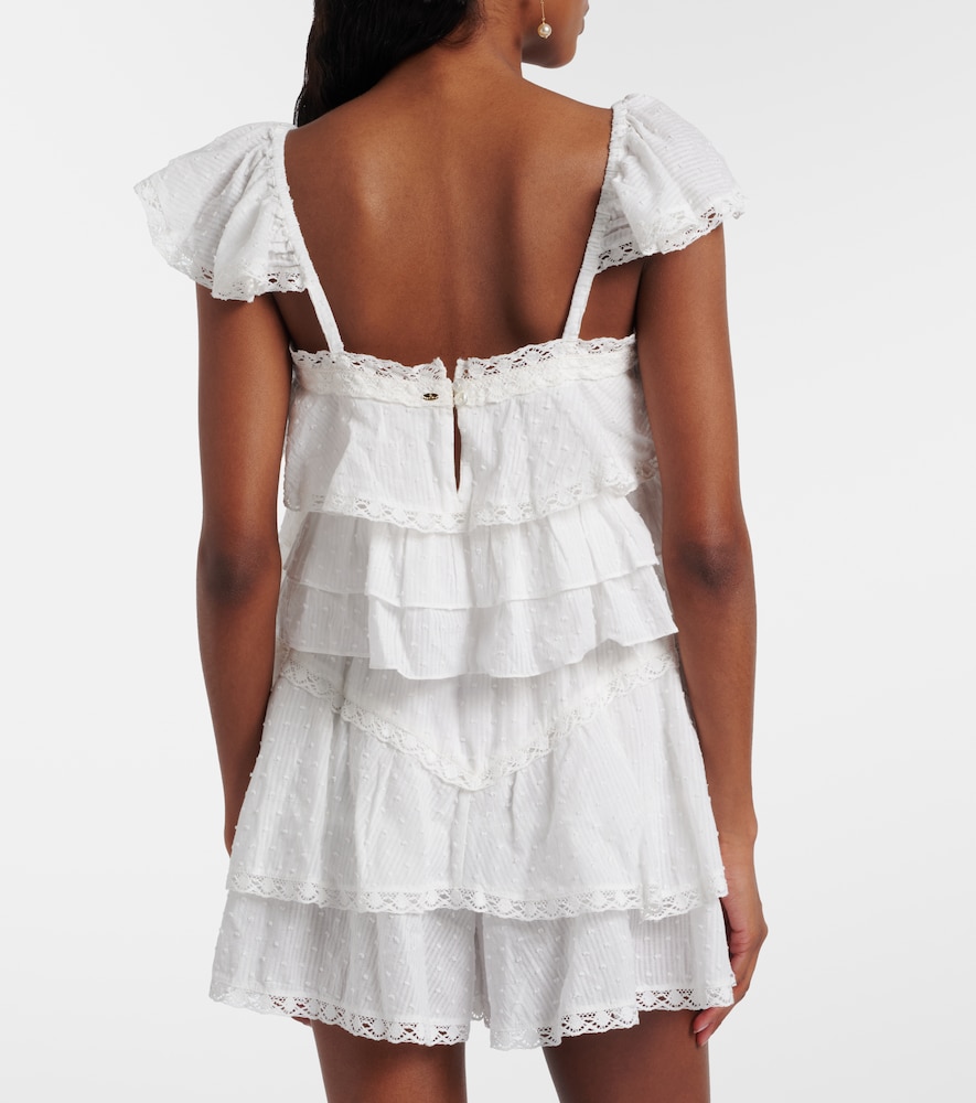 Anya Ruffled Cotton Top