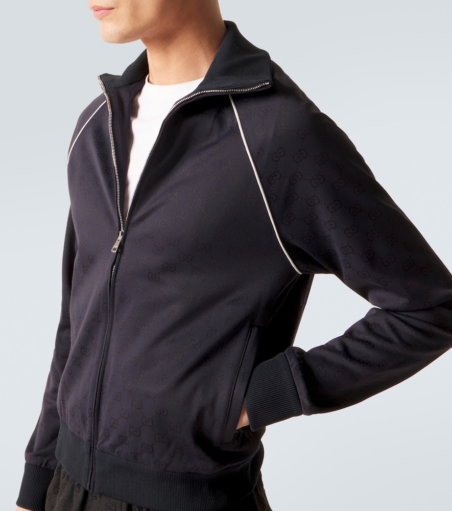  Gucci Gucci Gg Technical Jacquard Jacket 