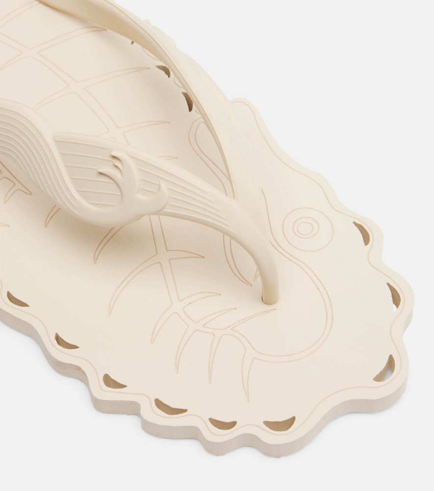  Zimmermann Zimmermann Seafoam Thong Sandals 