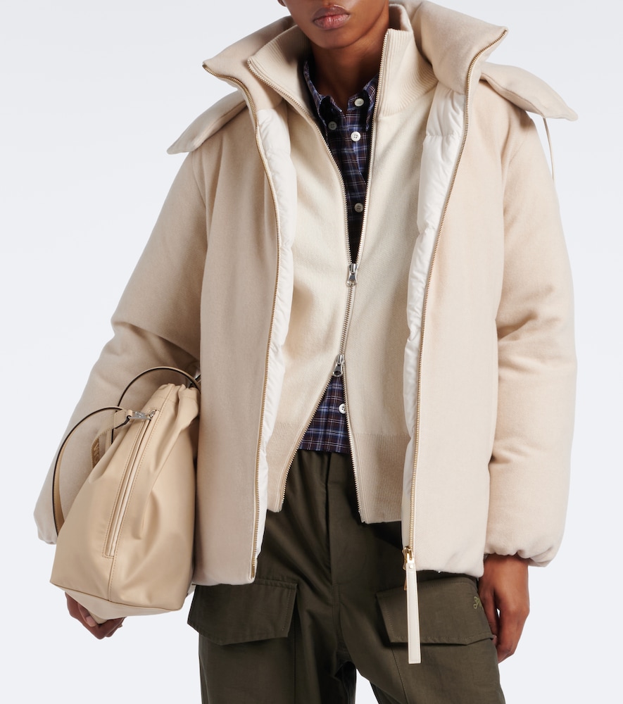Vivante Wool And Cashmere Down Jacket