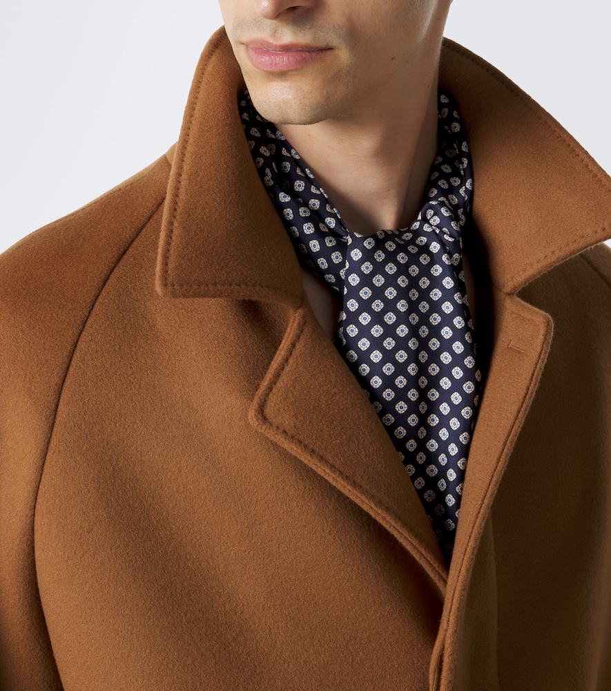 Belted Wool Overcoat