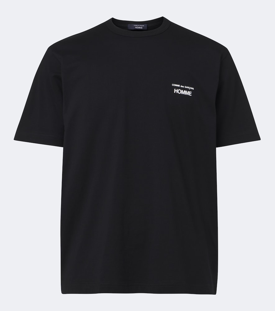 Comme des Garçons Homme T-shirt in jersey di cotone con logo