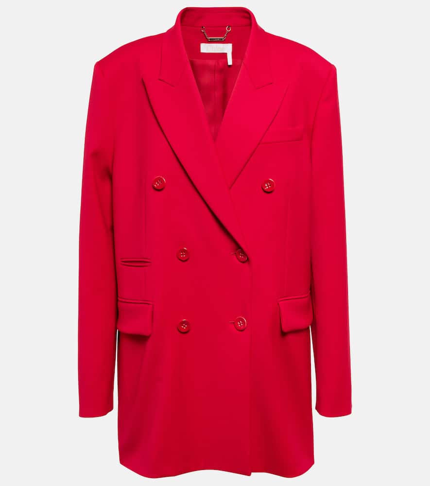 Chloé Double-breasted wool blazer