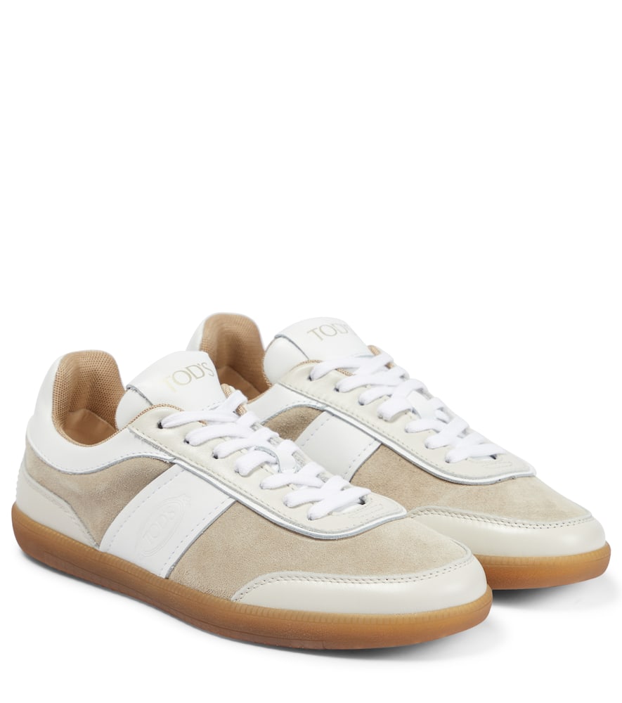 tod's tabs sneakers in leather