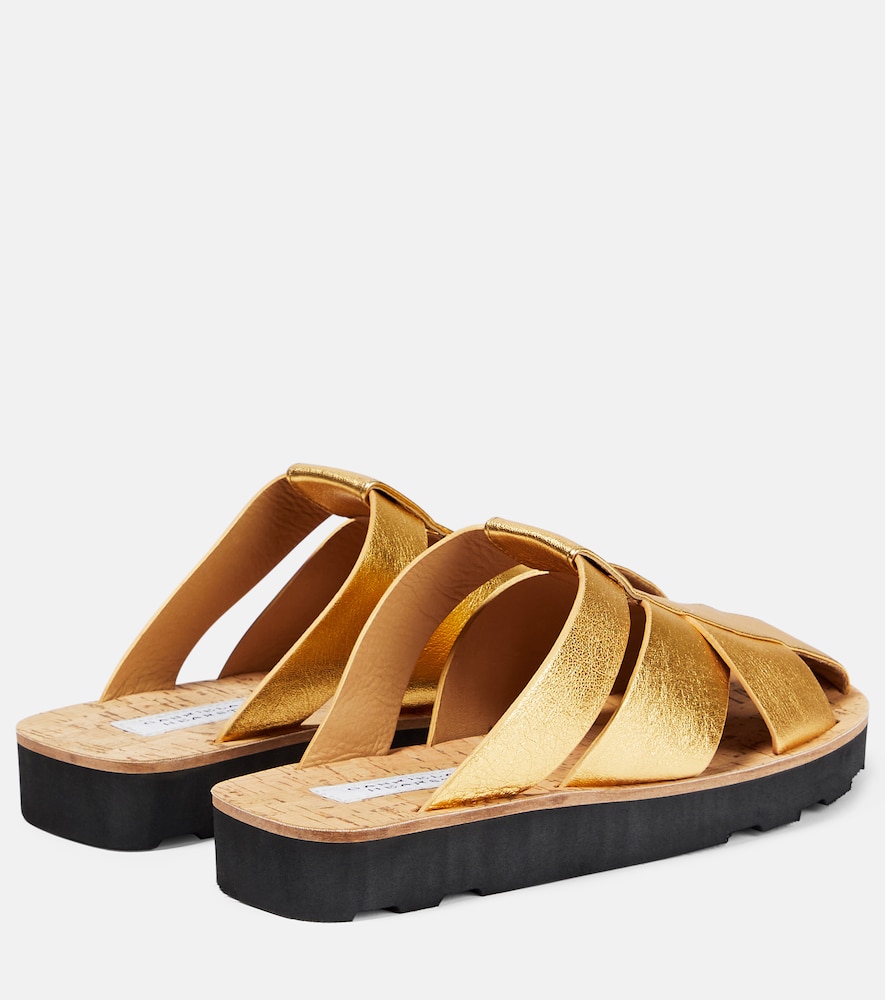 Gabriela Hearst Gabriela Hearst Slippers Aus Leder 