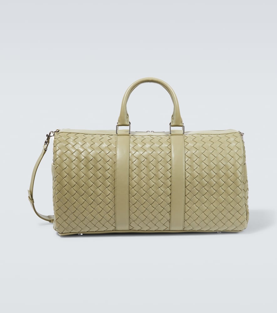 Bottega Veneta Intrecciato leather duffel bag