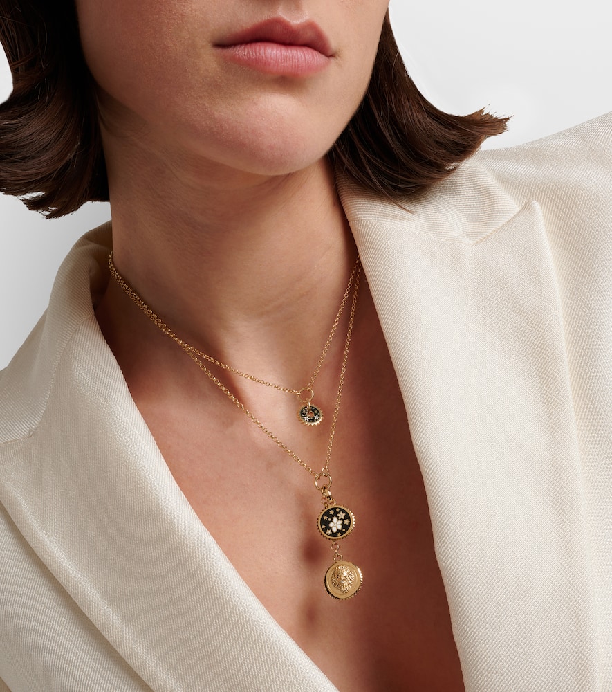 Foundrae Strength Resilience 18kt Gold Chain Necklace With Diamonds In Gold