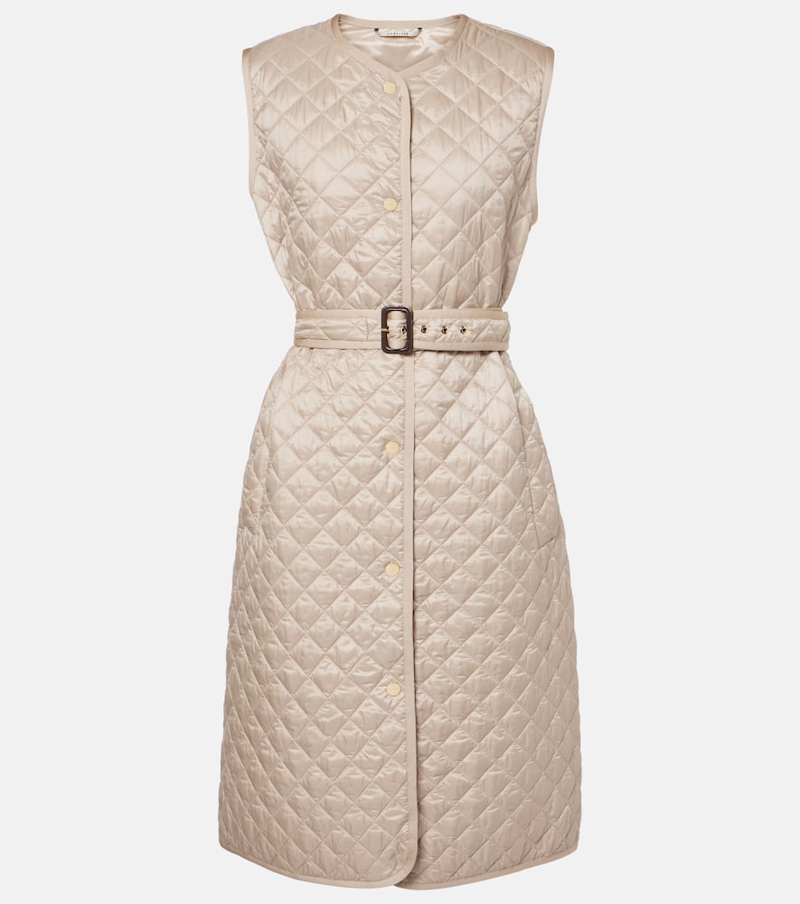 Max Mara Steppweste Lauren In Beige