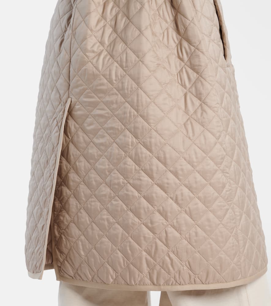 Max Mara Steppweste Lauren In Beige
