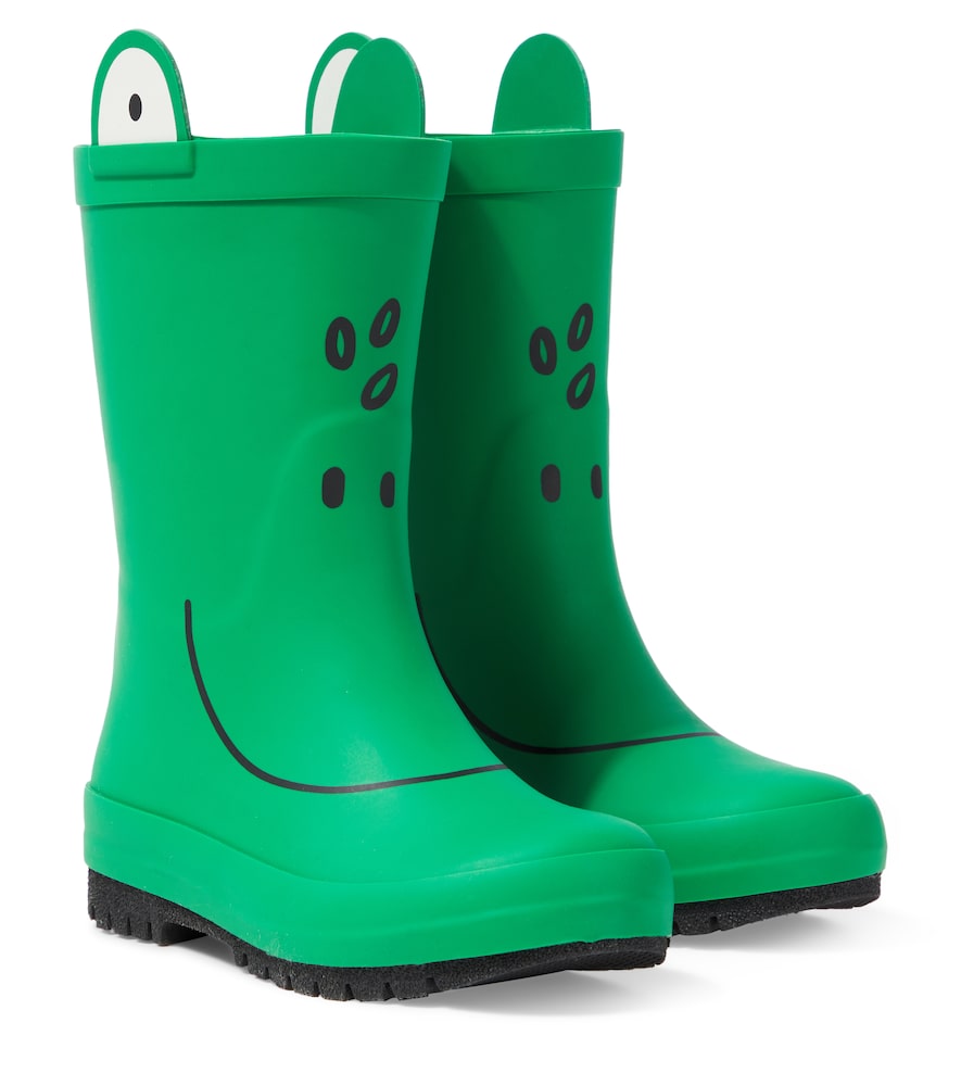 Stella McCartney Kids Frog printed rain boots　ステラ マッカートニー キッズ カエル プリント レインブーツ Stella