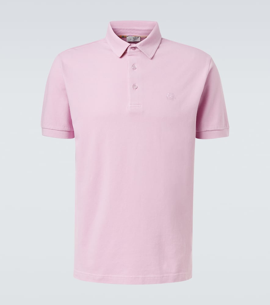Cotton piqué polo shirt