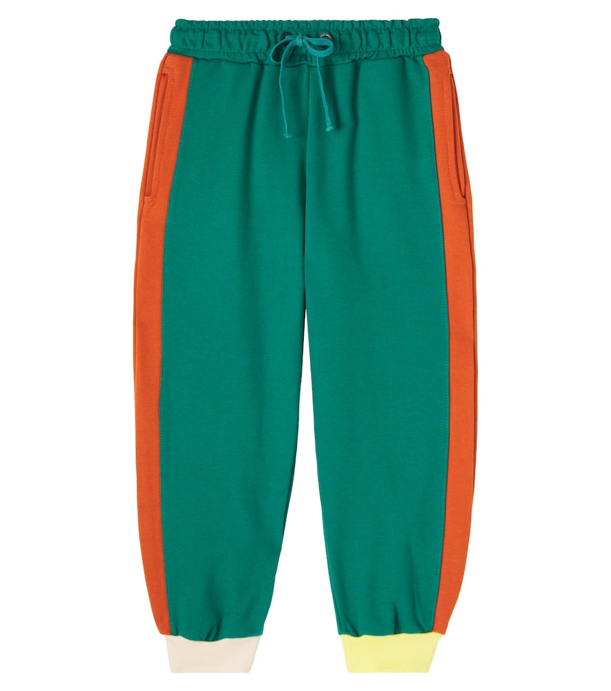 Fabula Fábula Cotton Jersey Sweatpants In Green