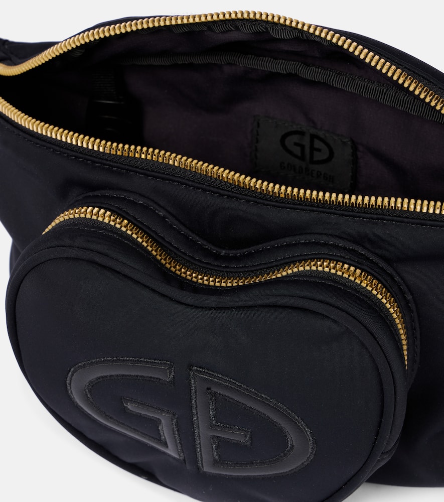 Goldbergh Octavia Small Logo Belt Bag In Black