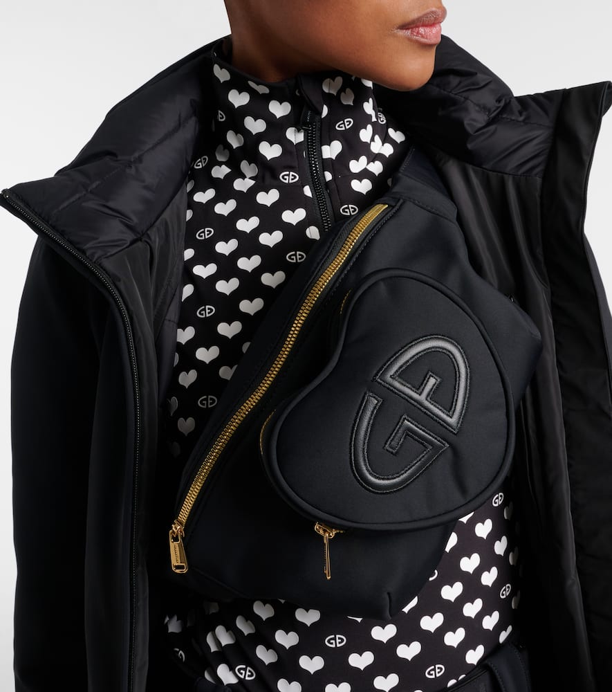 Goldbergh Octavia Small Logo Belt Bag In Black