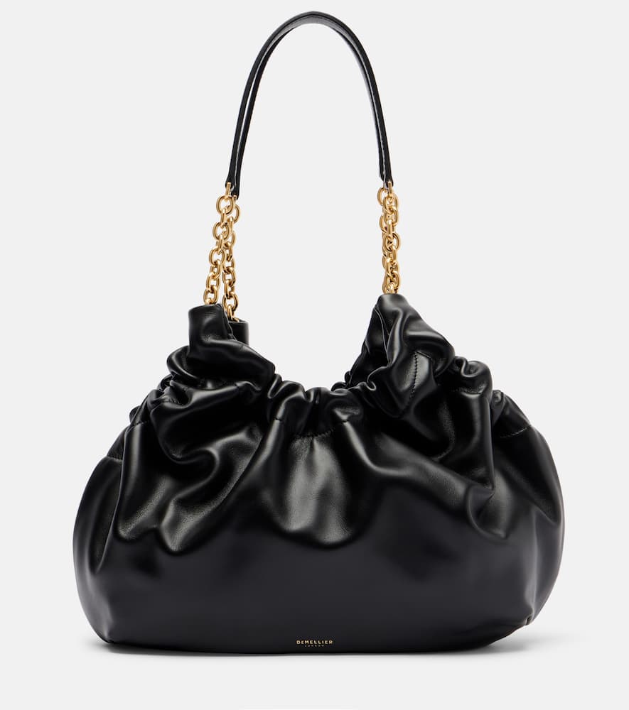 Demellier Schultertasche Miami Aus Leder In Black