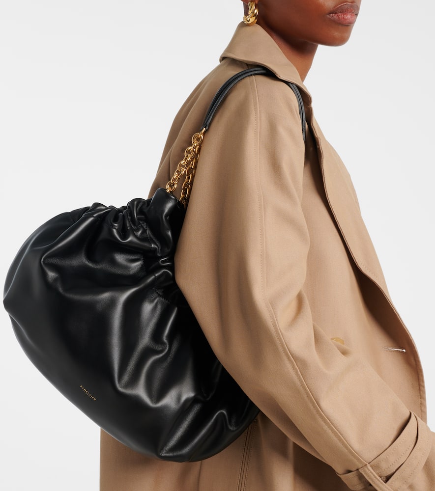 Demellier Schultertasche Miami Aus Leder In Black