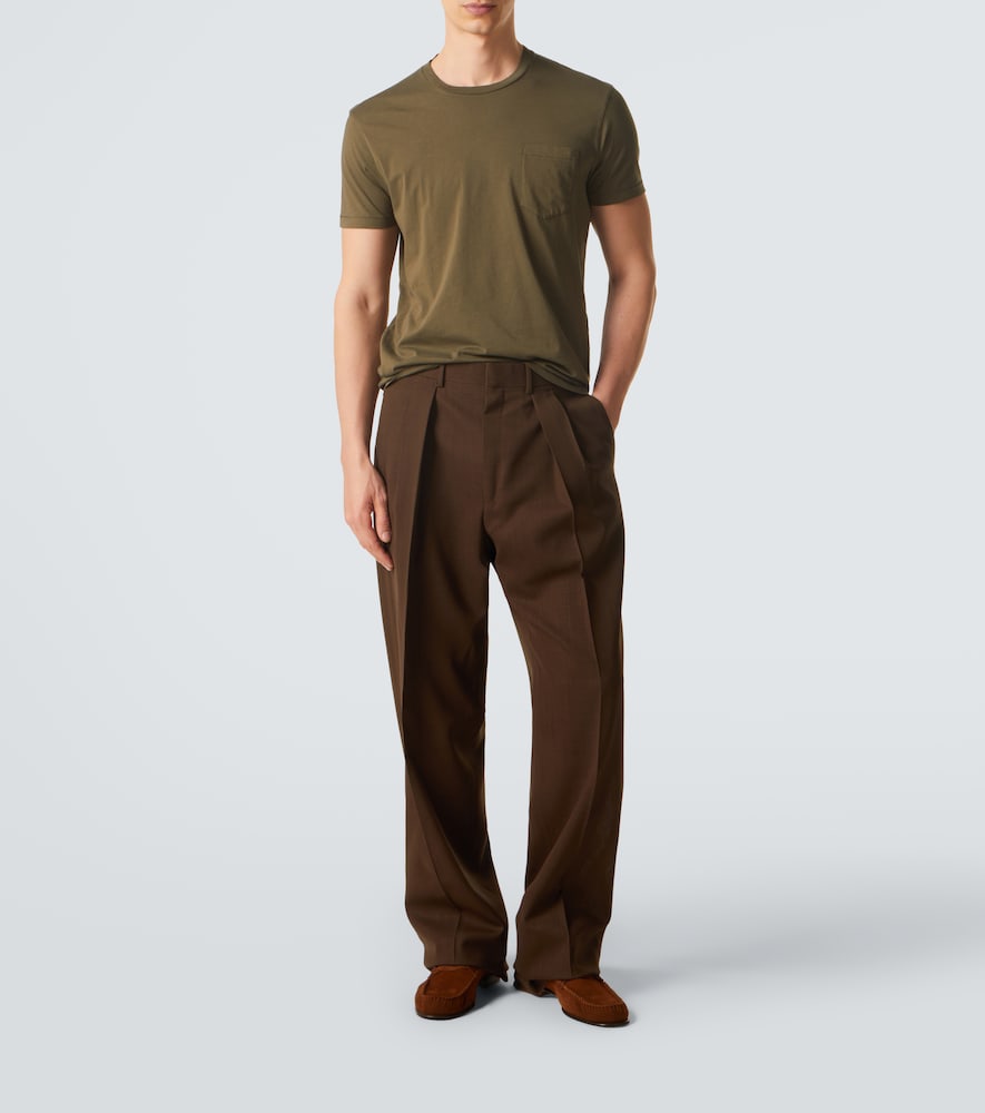  Tom Ford Tom Ford T-shirt Aus Baumwolle Und Seide 