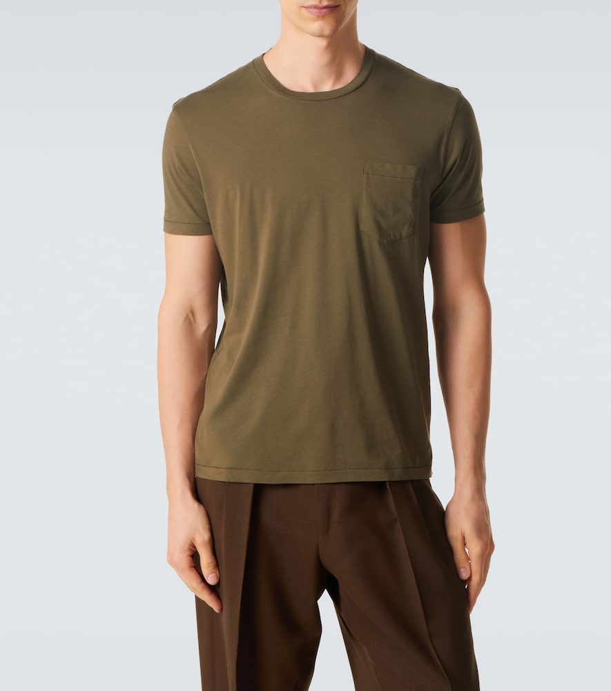 Tom Ford Tom Ford T-shirt Aus Baumwolle Und Seide 