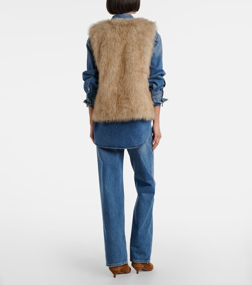 Velvet Anastasia Vest In Brown