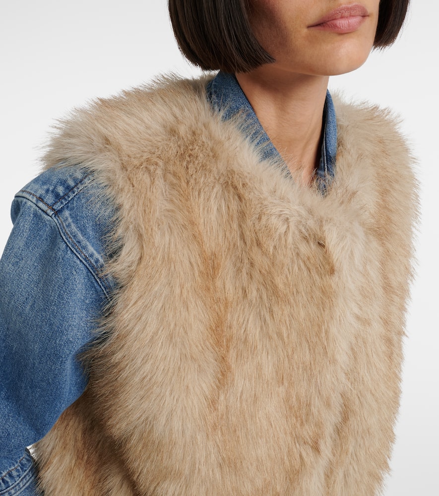 Velvet Anastasia Vest In Brown