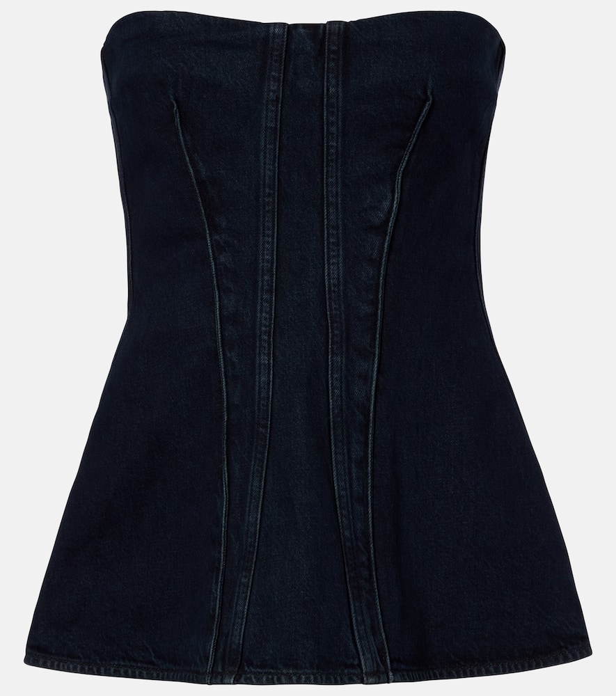 Corsetto Lara in denim