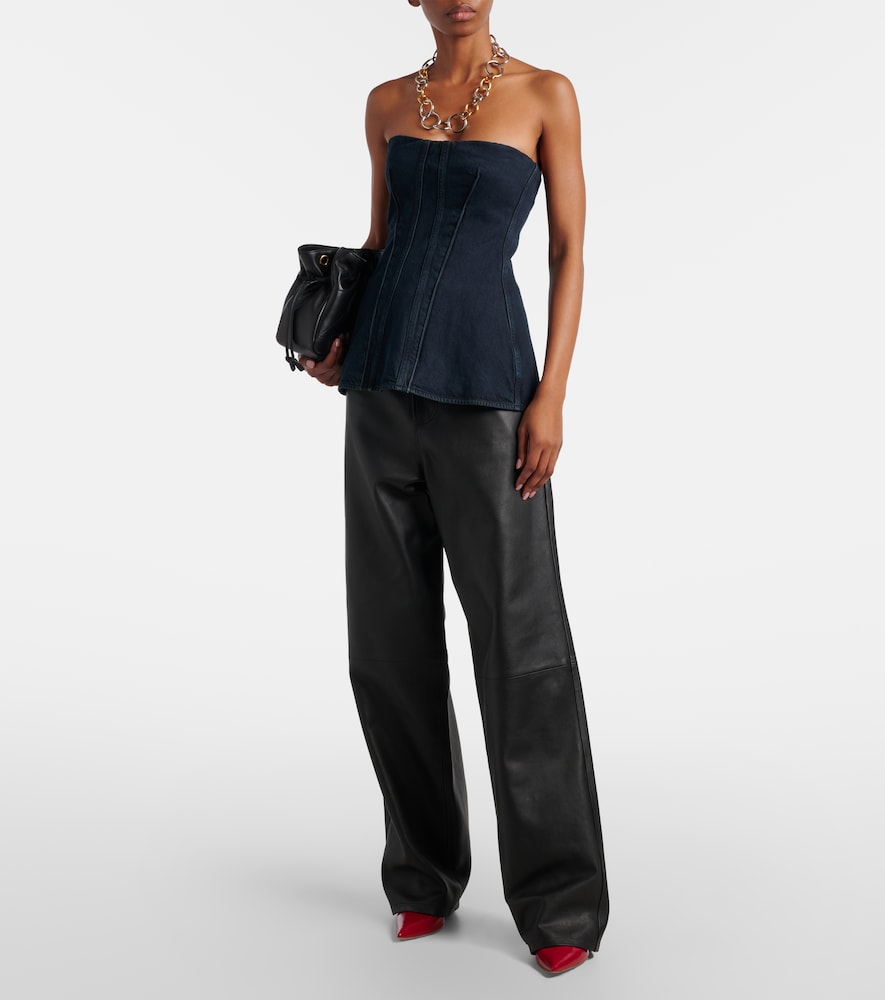  Agolde Agolde Lara Denim Corset 