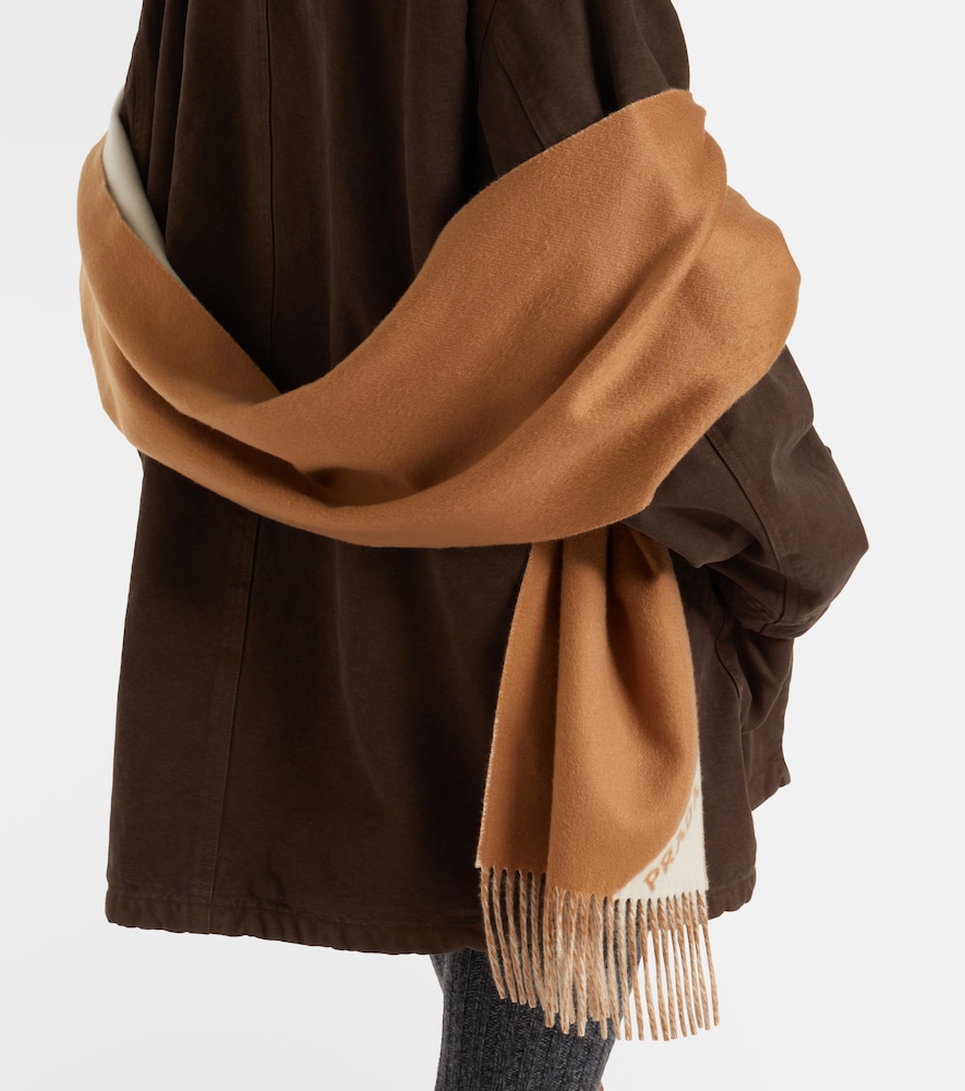 Fringed Cashmere Scarf