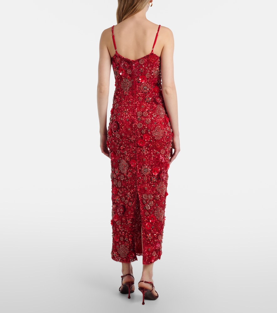 Rachel Gilbert Rachel Gilbert Verziertes Cocktailkleid Francesca 