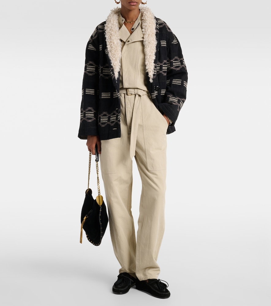 Marant Etoile Nessime cotton and linen jumpsuit