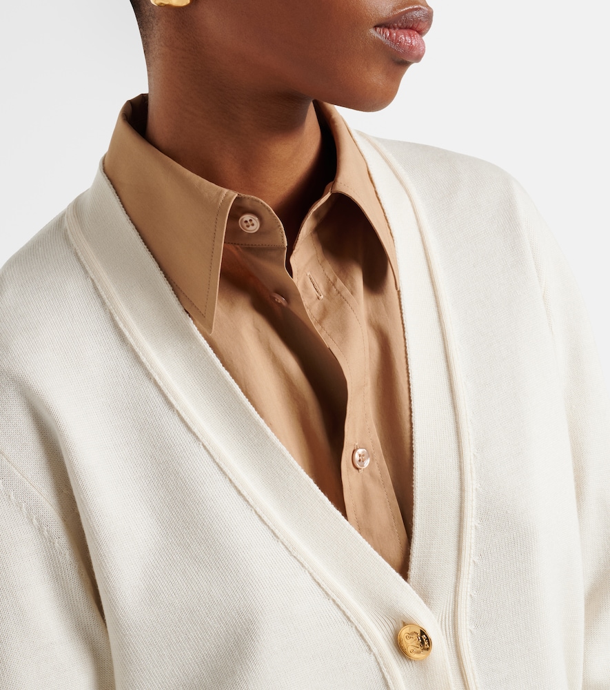  Blaze Milano Blazã© Milano Wool, Silk, And Cashmere Cardigan 
