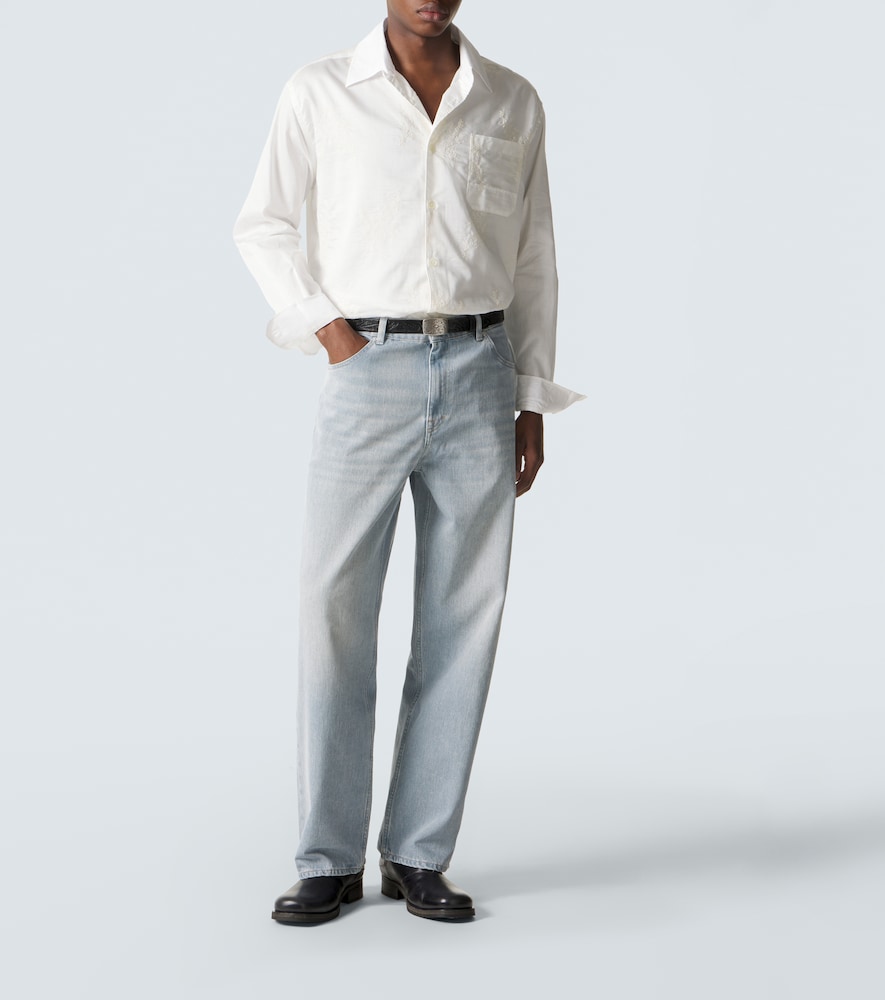 Vast Cut Wide-Leg Jeans