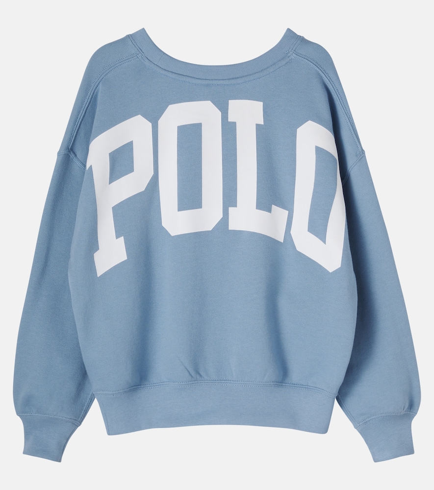  Polo Ralph Lauren Kids Polo Ralph Lauren Kids Bedrucktes Sweatshirt Aus Jersey 
