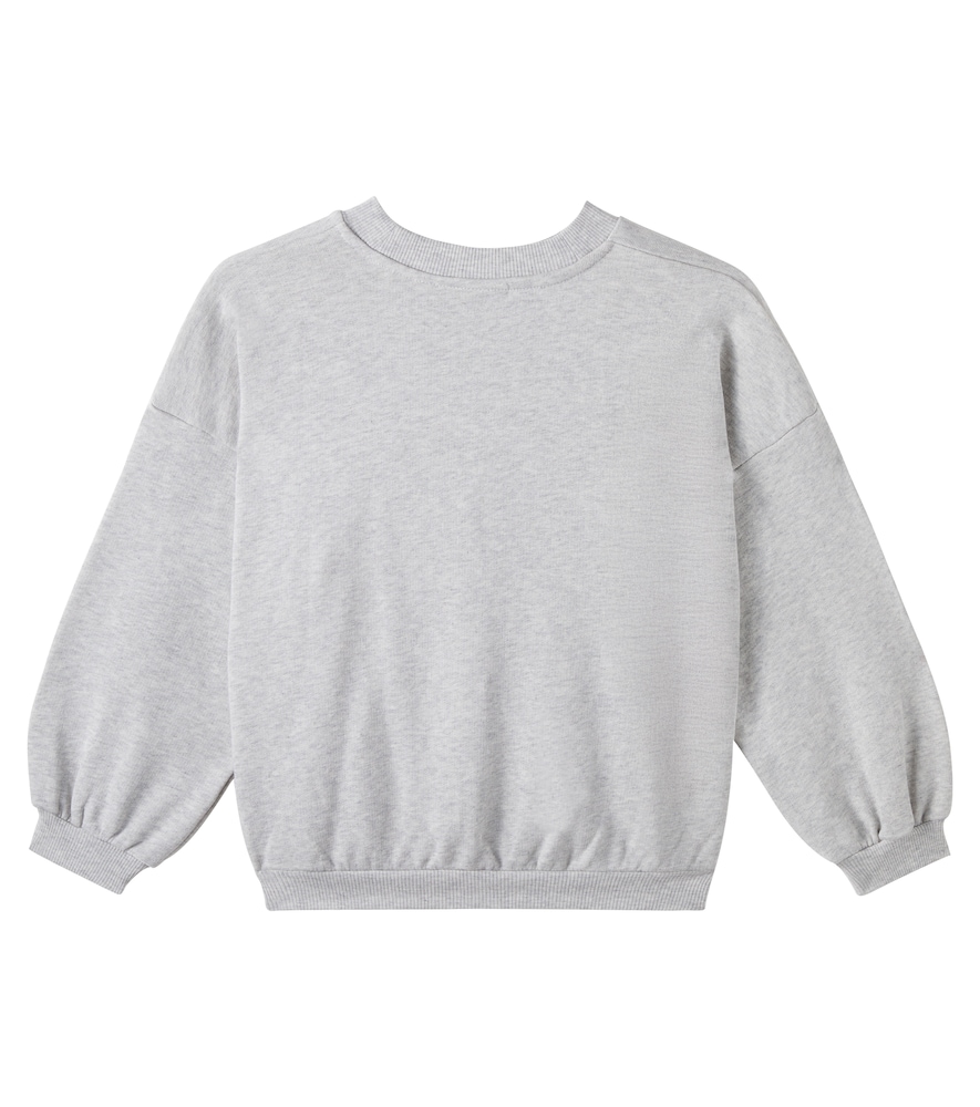  Mini Rodini Mini Rodini Sudadera De Jersey De Algodón Bordada 