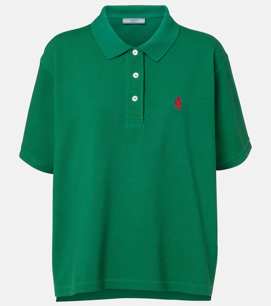 Prada Cotton piqué polo shirt