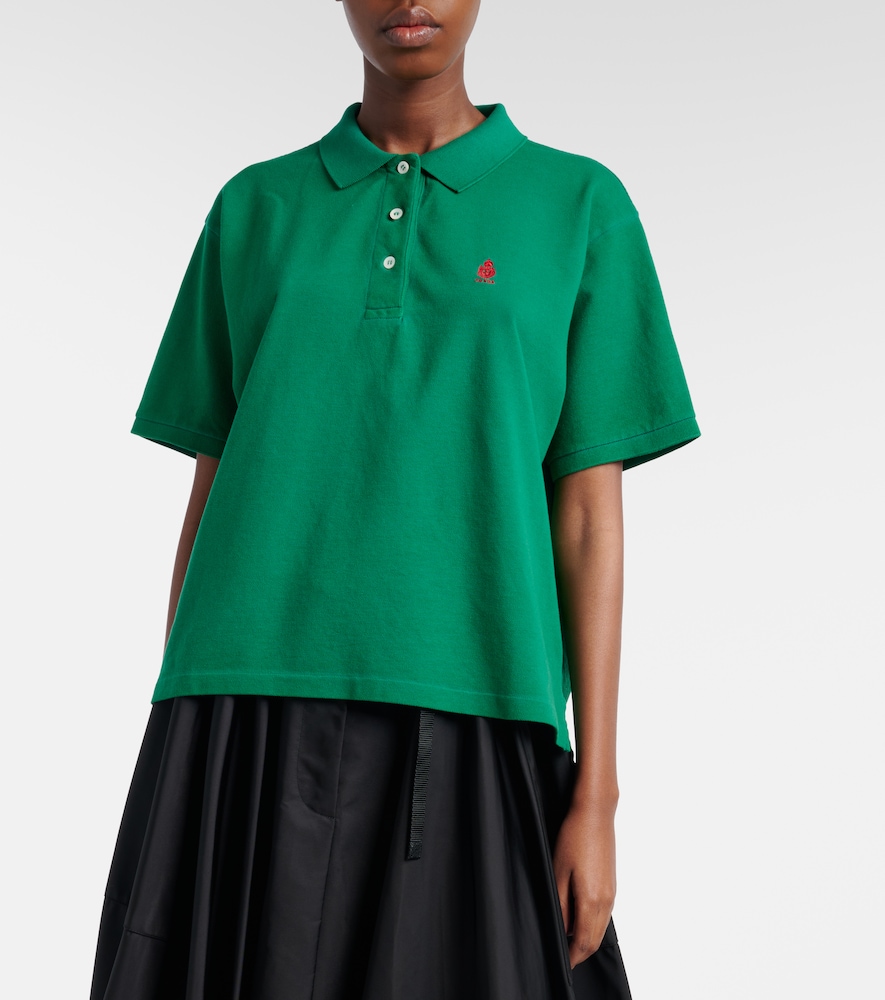  Prada Prada Polo De Piqué De Algodón 