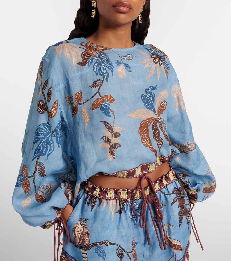  Alemais Alémais Bedrucktes Cropped-top Georgie 