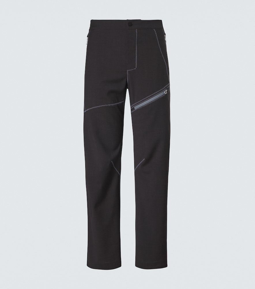 Kiko Kostadinov Fosco Virgin Wool Straight Pants by Kiko Kostadinov