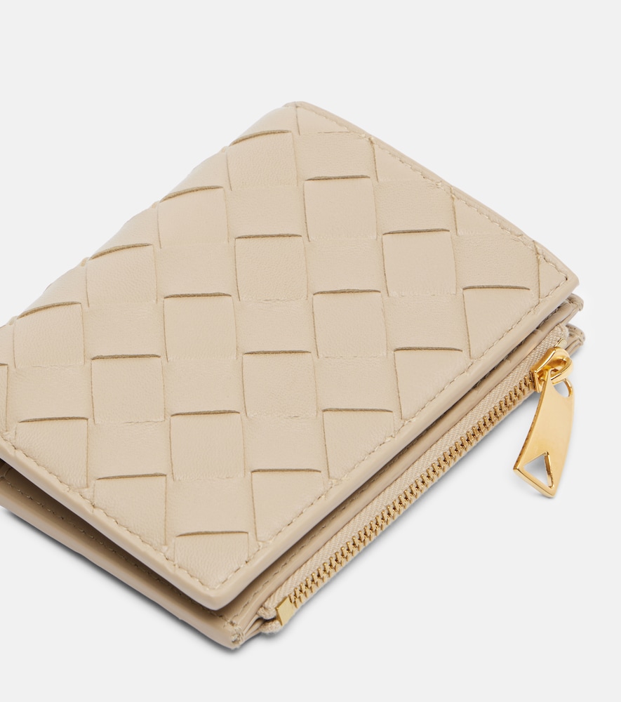  Bottega Veneta Bottega Veneta Intrecciato Small Leather Wallet 