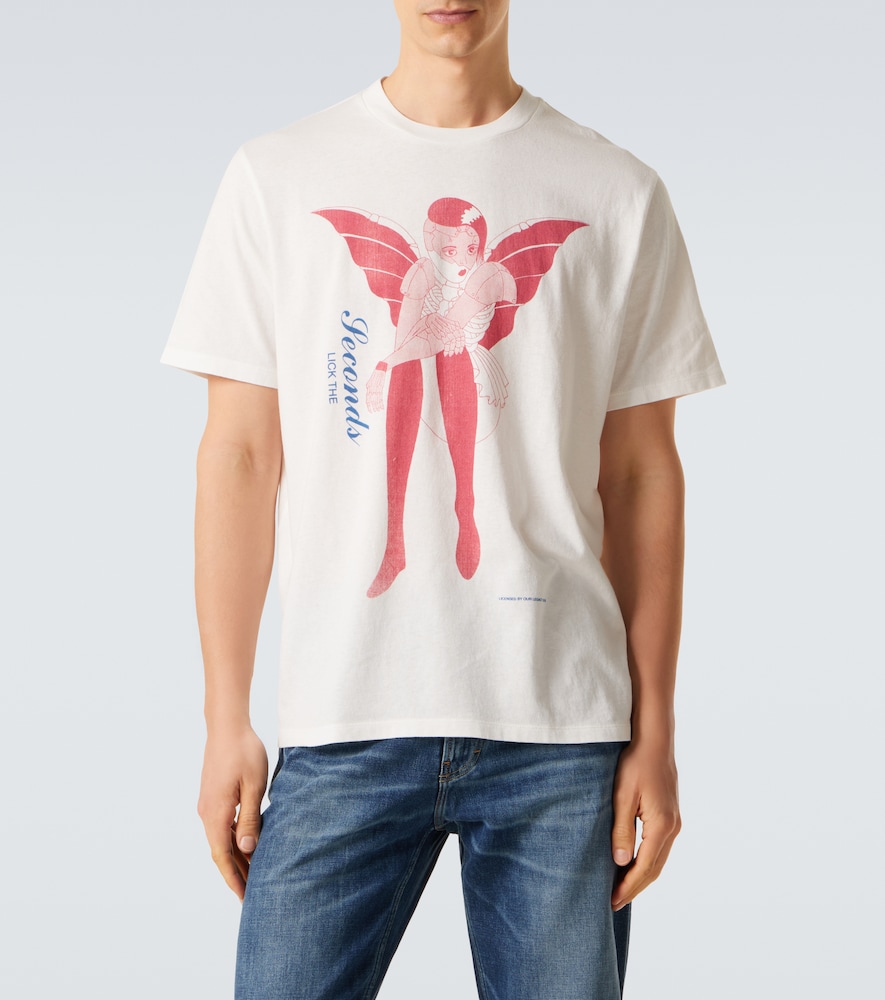 Box Printed Cotton Jersey T-Shirt