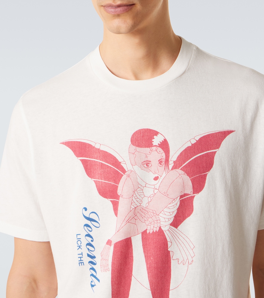 Box Printed Cotton Jersey T-Shirt