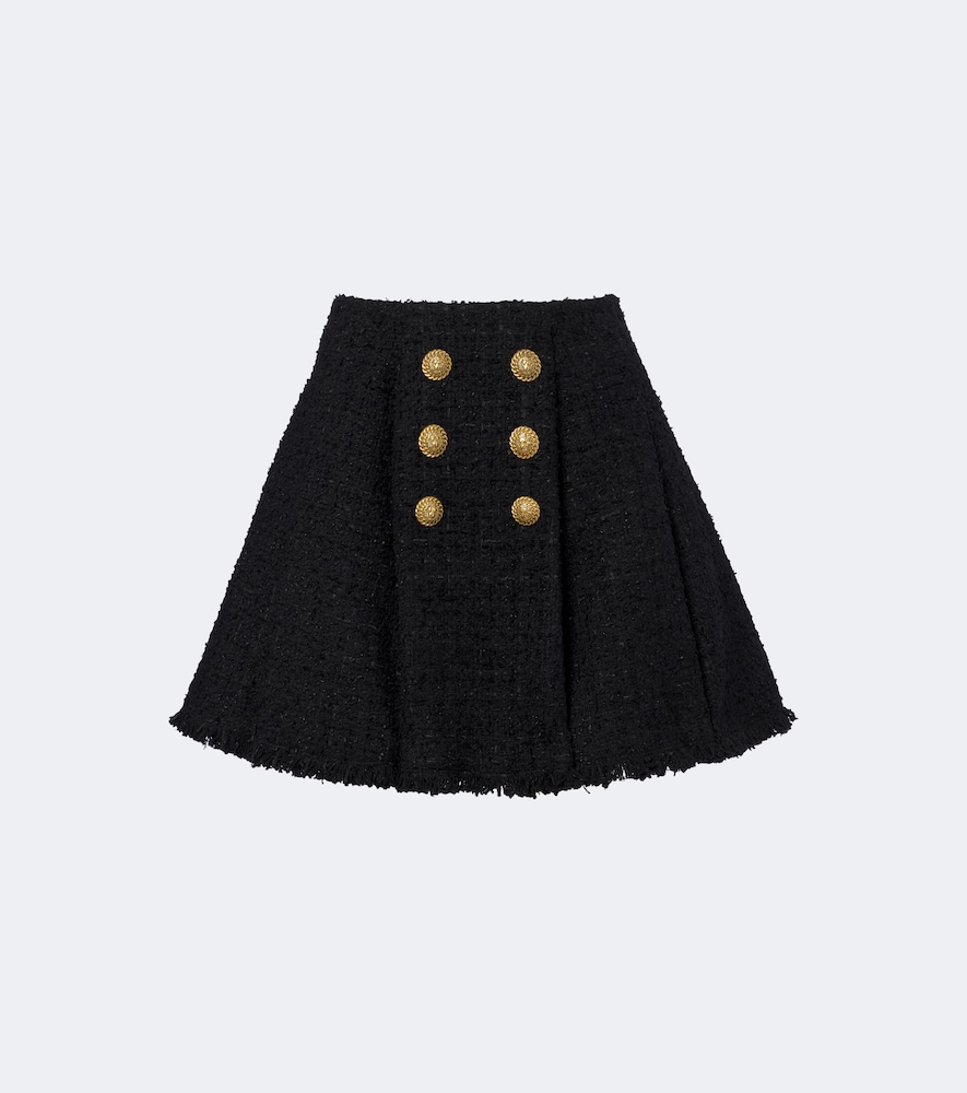 Minirock aus Tweed