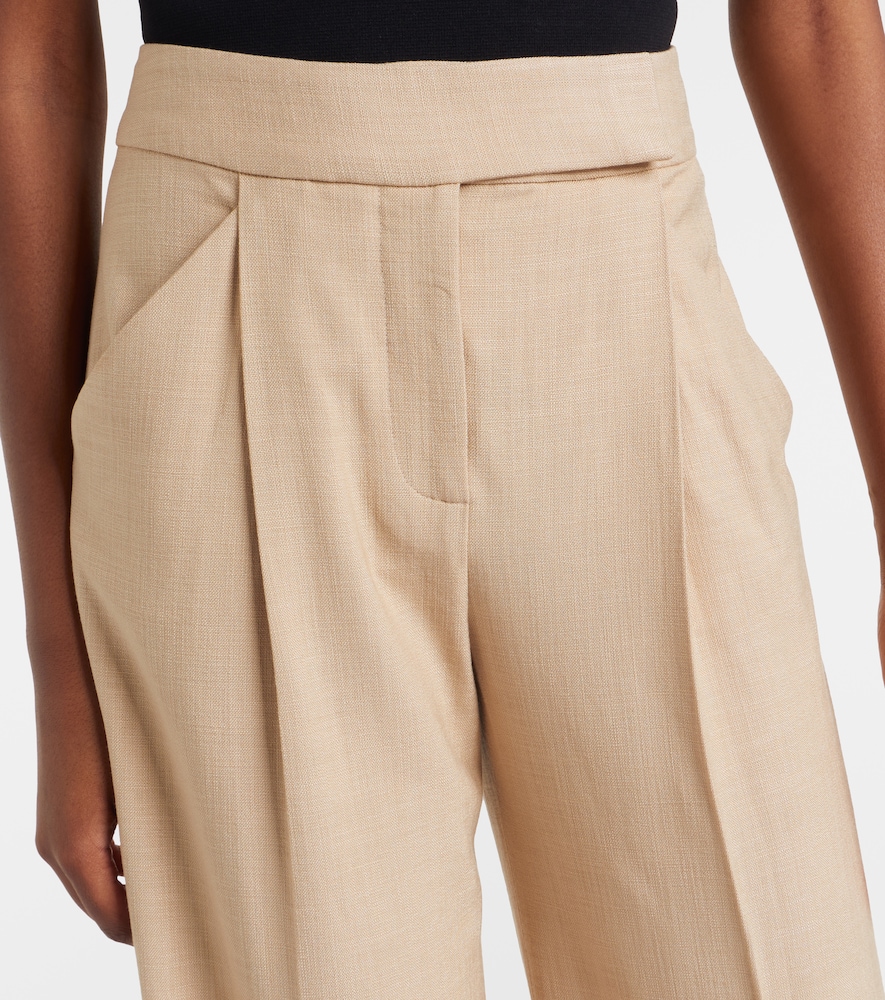  Veronica Beard Veronica Beard Pleated Flared Pants 