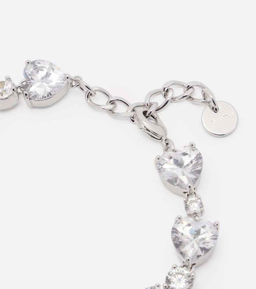  Self-portrait Self-portrait Crystal-embellished Bracelet 
