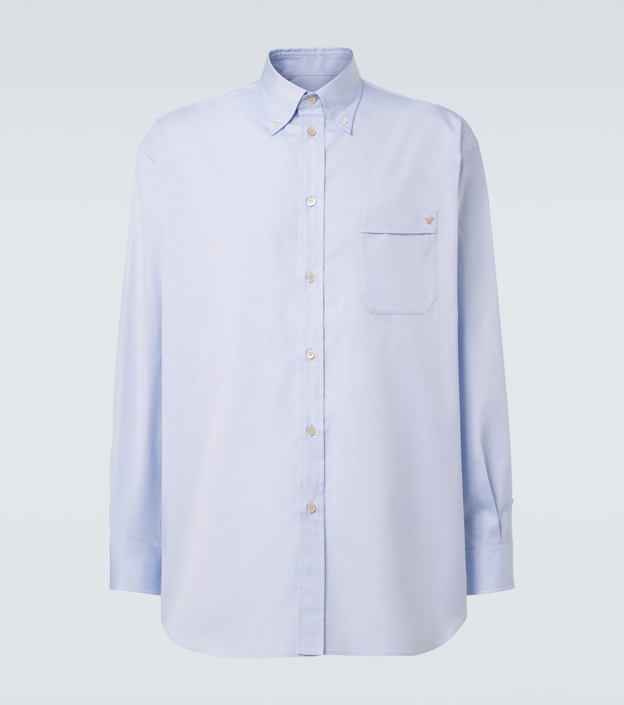 Valentino VGold cotton Oxford shirt