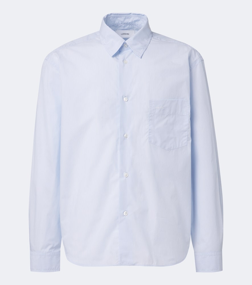 Lardini Chemise en popeline de coton rayures 365 €