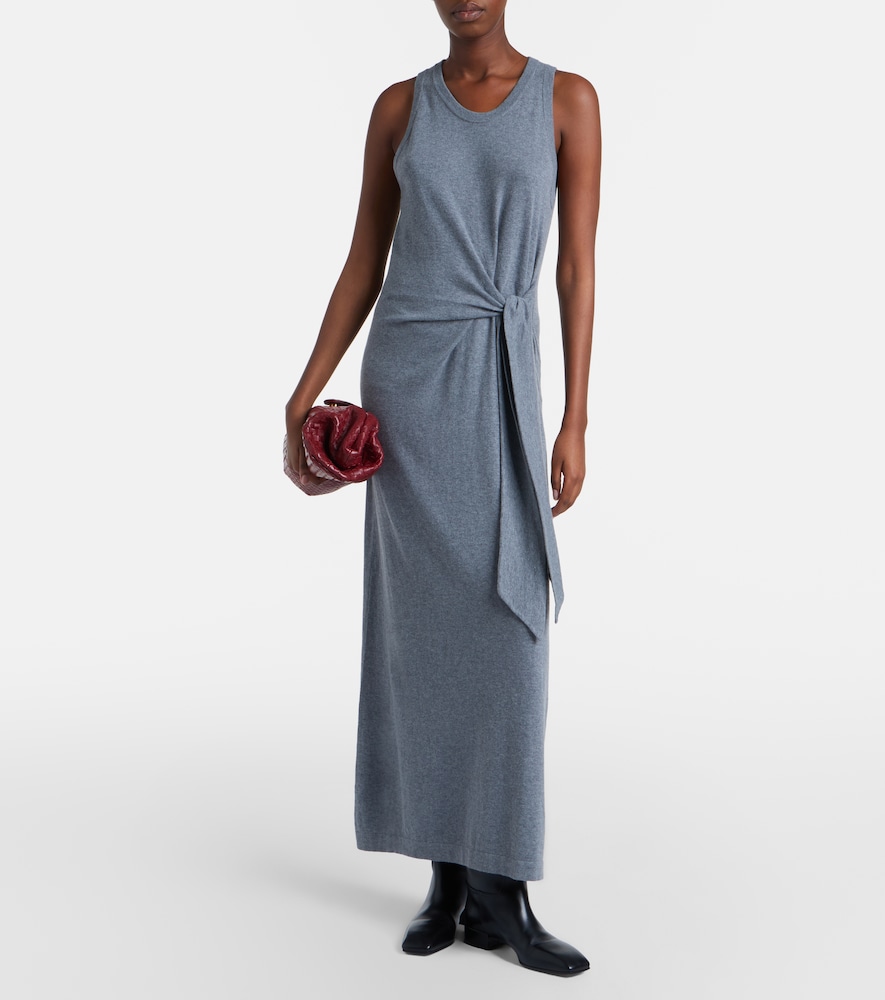 Lisa Yang Angeline cotton and cashmere maxi dress