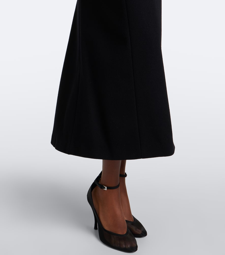 Alaïa Wool Pencil Skirt