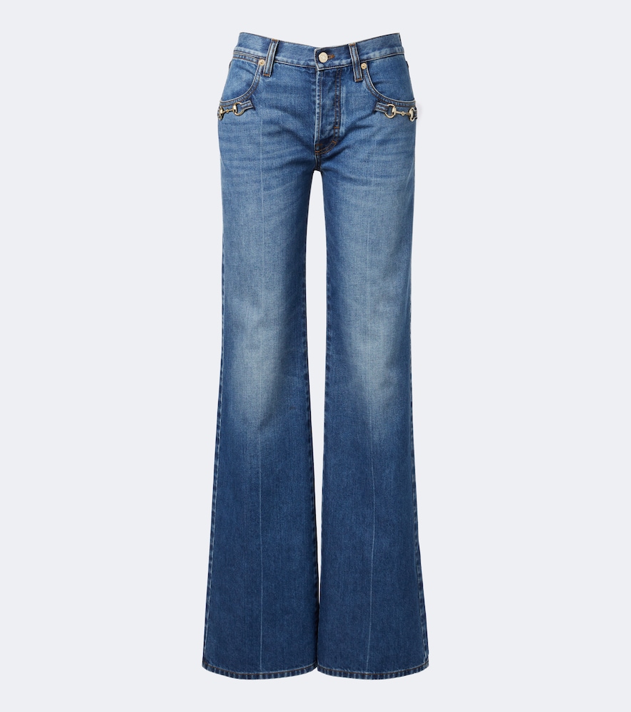 Gucci Jean flared Horsebit 980 €