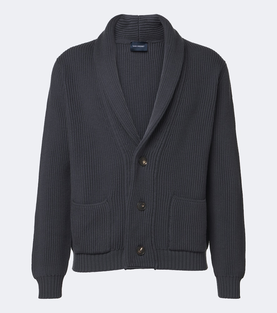 Ribbed-Knit Cardigan