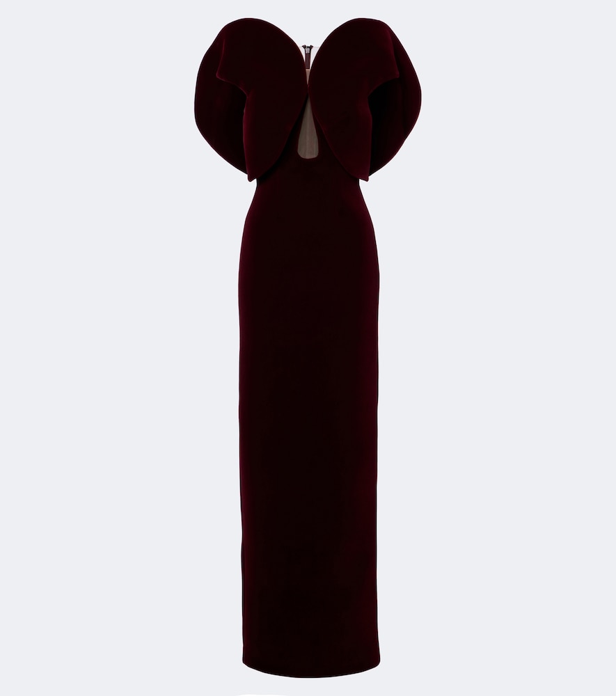 Robe aus Samt